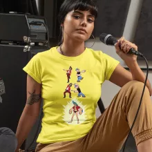 Franky Damen T-shirt “Franky, Ace Ventura und Popeye” – Parodie auf One Piece
