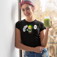 T-shirt Femme Link « Une fée pratique mais agaçante... » – Parodie Zelda