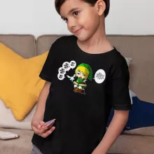 T-shirt Enfant Link « Une fée pratique mais agaçante... » – Parodie Zelda