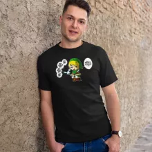 T-shirt Link « Une fée pratique mais agaçante... » – Parodie Zelda