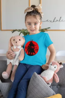 T-shirt Enfant Fille samurai-tshirt « The last Samurai » – Parodie Japon Culture
