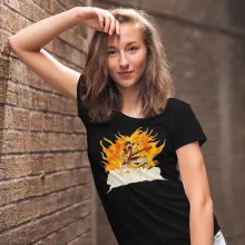 Natsu Damen T-shirt – Parodie auf Fairy Tail