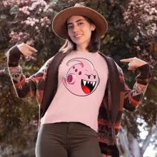 Maglietta da Donna Majin Boo – Parodia dei Dragon Ball Z