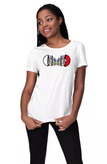 Camiseta Mujer Squirtle “Squirtle, Wartortle and Blastoise” – Parodia de Pokémon