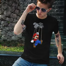 Mario T-Shirt – Parodie auf Super Mario