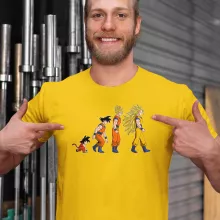 Camiseta Son Gokū “Son Gokū - La Teoría de la Evolución” – Parodia de Dragon Ball Z -DBZ