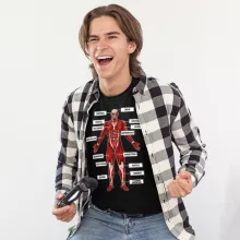 T-shirt Le Titan Colossal « Titanatomie colossale... » – Parodie L'attaque des Titans