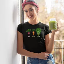 T-shirt Femme Sangoku « Super Héros de la Planète Végétale » – Parodie Dragon Ball Z