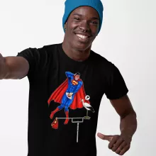 T-shirt “Man of Steel” – Parodi Stålmannen