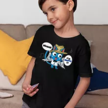 Camiseta Niño de manga corta Happy – Parodia de Fairy Tail