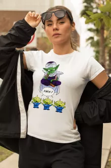 T-shirt Femme Piccolo « Papa !! » – Parodie Dragon Ball Z