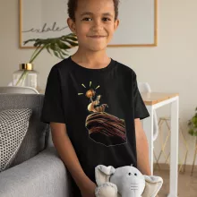 T-shirt criança rapaz Scrat “Scrat e O Rei Leão” – A Idade do Gelo de parodia