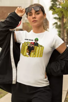Mario T-shirt för kvinnor “Mario e Luigi” – Parodi Super Mario