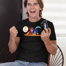 T-shirt « Le 100 M le plus rapide de tous les temps !! » – Parodie Flash