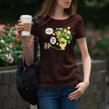 T-shirt Femme Shenron « La Pétanque, c'est sacré ! » – Parodie Dragon Ball Z