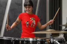 Lysop Damen T-shirt “Lysop und Pinocchio” – Parodie auf One Piece