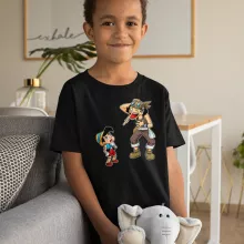Usopp Kids T-Shirt “Usopp and Pinocchio” – One Piece parody
