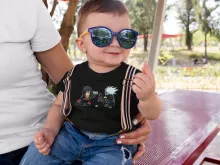 Kakashi Baby's T-shirt “Kakashi and Itachi” – Naruto parody