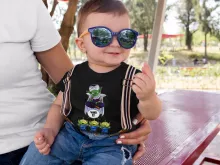 Piccolo Baby T-shirt “Piccolo und die Aliens” – Parodie auf Toy Story