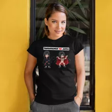 Itachi Uchiwa Damen T-shirt – Parodie auf Naruto