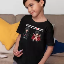 Itachi Uchiwa Kinder T-Shirt – Parodie auf Naruto