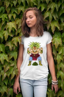Broly T-shirt för kvinnor – Parodi Dragon Ball Z