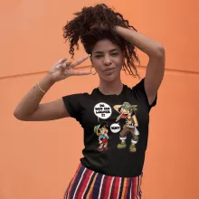 Lysop Damen T-shirt – Parodie auf One Piece