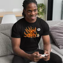 Tails T-Shirt “Tails und Kyubi” – Parodie auf Naruto