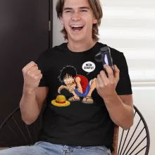 Ruffy T-Shirt “Ruffy und Gollum” – Parodie auf One Piece