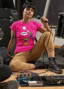 Piccolo Damen T-shirt “NACH HAUSE!!! (deutsche Fassung)” – Parodie auf Dragon Ball