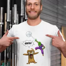 Piccolo T-Shirt “NACH HAUSE!!! (deutsche Fassung)” – Parodie auf Dragon Ball