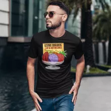 Teufelsfrucht T-Shirt “Gum-Gum-Frucht” – Parodie auf One Piece