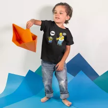 Kinder T-Shirt “Die Minions und Die Simpsons” – Parodie auf Minions