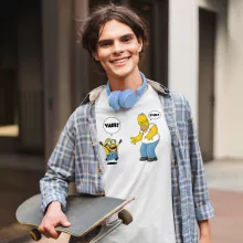 T-Shirt “Die Minions und Die Simpsons” – Parodie auf Minions