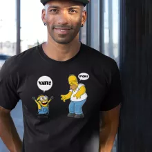 T-Shirt “Die Minions und Die Simpsons” – Parodie auf Minions