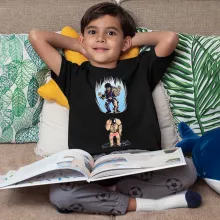 Kenshiro Kinder T-Shirt – Parodie auf Fist of the North Star