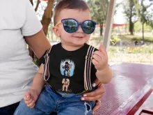 Kenshiro Baby T-shirt – Parodie auf Fist of the North Star