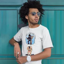 Kenshiro T-Shirt – Parodie auf Fist of the North Star