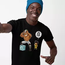 Pegasus Seiya T-Shirt “Pegasus Seiya and Cassios” – Knights of the Zodiac - Saint Seiya parody