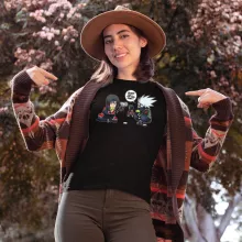 Itachi Women T-shirt “Itachi and Kakashi” – Naruto parody