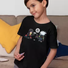 Itachi Kids T-Shirt “Itachi and Kakashi” – Naruto parody