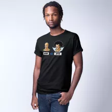 Mister Satan T-Shirt “Mister Satan and Nappa” – Dragon Ball Z parody