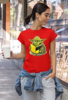 Yoda Women T-shirt – Star Wars parody