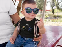 Roronoa Zoro Baby's T-shirt “Roronoa Zoro Vs Zorro” – One Piece parody