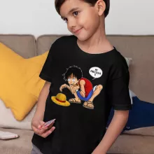 T-shirt criança rapaz – One Piece de parodia