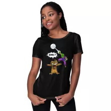 Piccoloand ET Women T-shirt “Piccoloand ET the Extra-Terrestrial” – Dragon Ball Z parody
