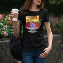 Devil Fruits Women T-shirt “Gum-Gum Fruit” – One Piece parody