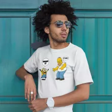 Homer Simpson T-shirt “Homer Simpson en Minion” – Minions parodie