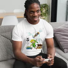 Link T-Shirt “Link and the Aliens” – Zelda parody