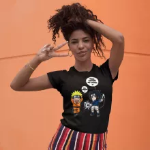 Sasuke Women T-shirt – Naruto parody